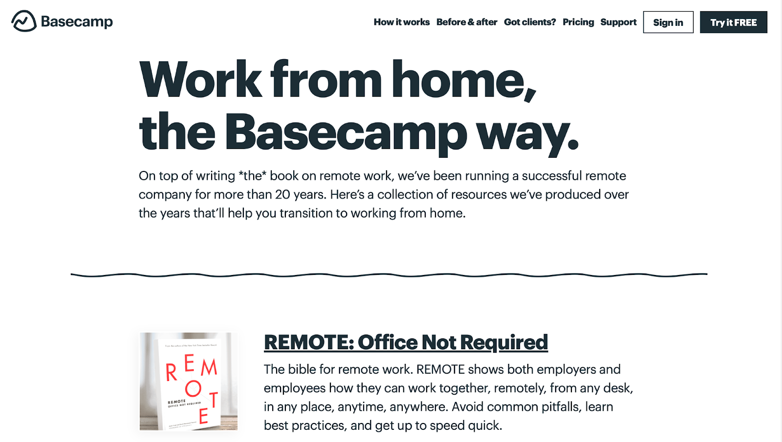 Basecamp books