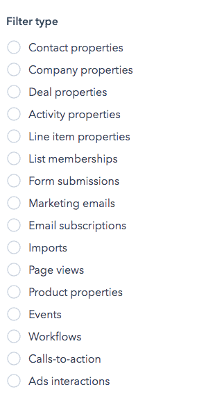 user segmentation for SaaS conditions in HubSpot