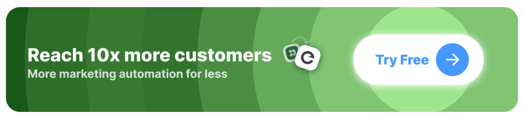 CTA button for switching to Encharge from Customer.io