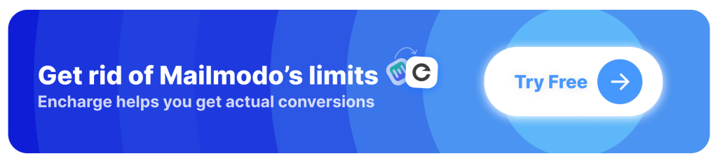 CTA button for switching to Encharge from Mailmodo