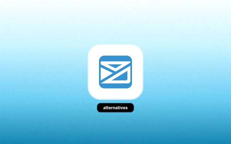 Campaigner logo with a text overlay saying "alternatives"