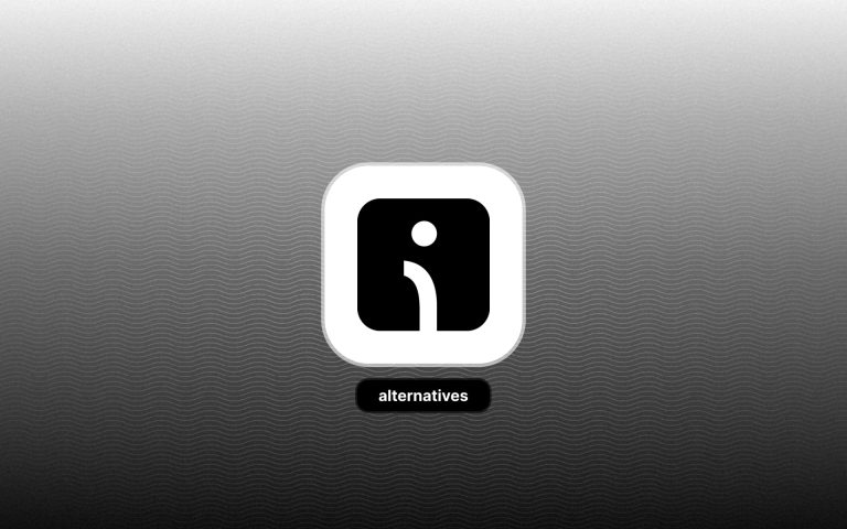 Omnisend logo with a text overlay saying "alternatives"