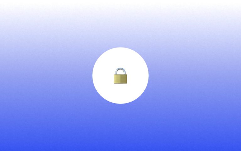 Locked emoji in a circle