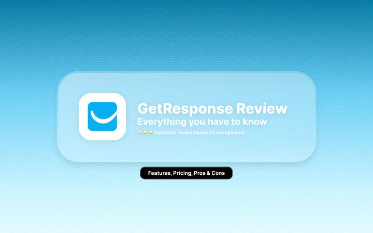GetResponse Review: Everything you have to know about the software