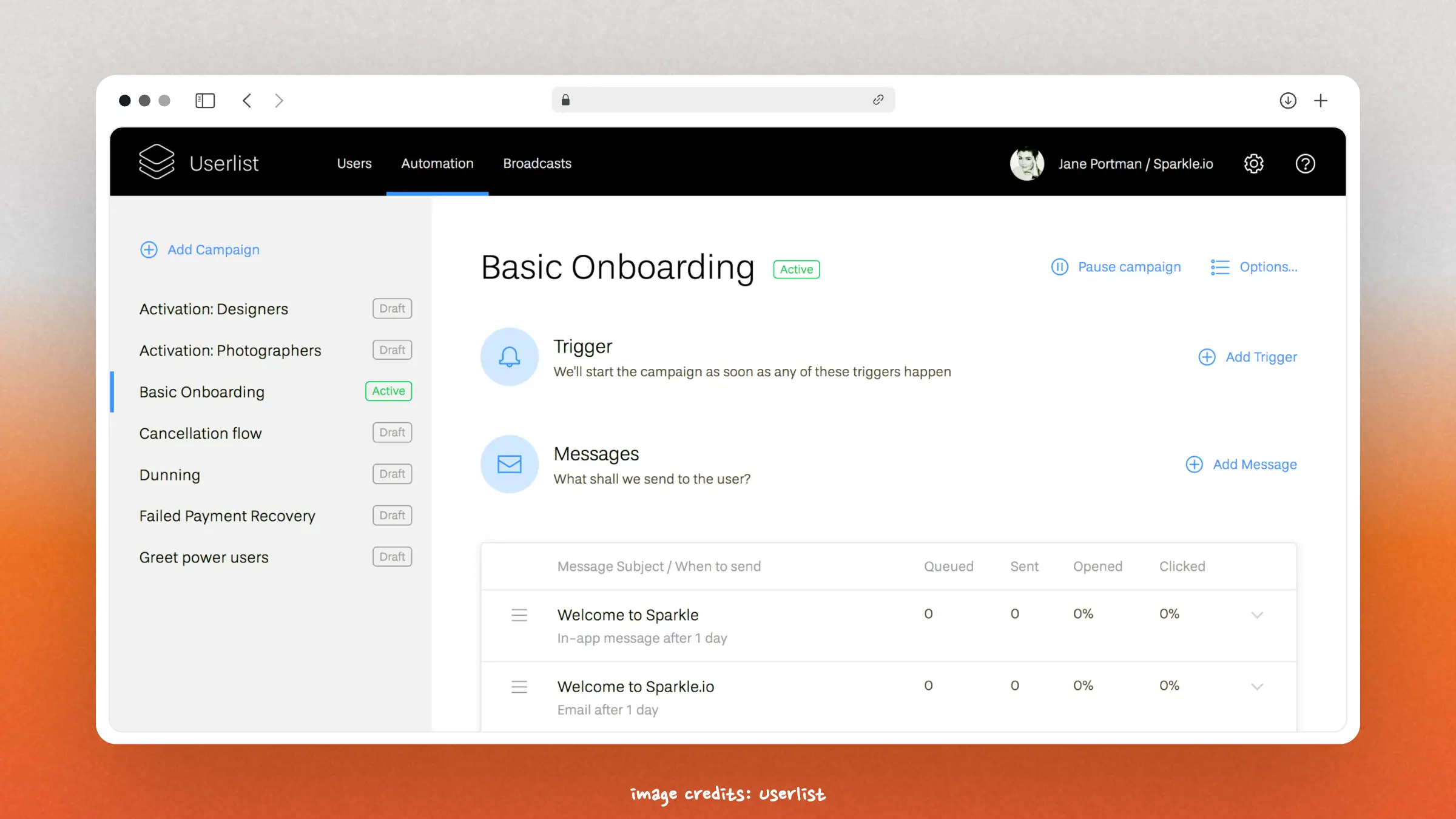 Behavior Based Onboarding