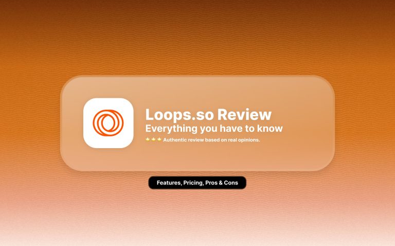 Loops.so - Review Banner