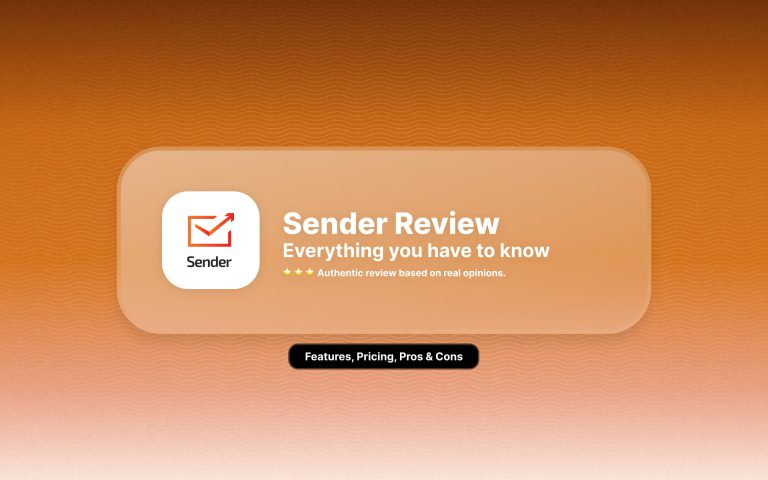 Sender.net Review Banner
